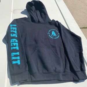 “Let’s get lit” hoodie